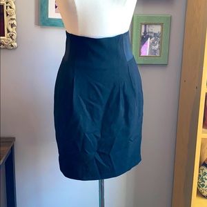 BCBGMAXAZARIA High Waisted Black Skirt, Size 4